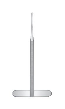 ÉLÉVATEUR DE RACINES, DROIT 3 MM (Bontempi) #DL-88