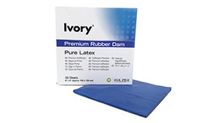 Barrage en caoutchouc KULZER Ivoire