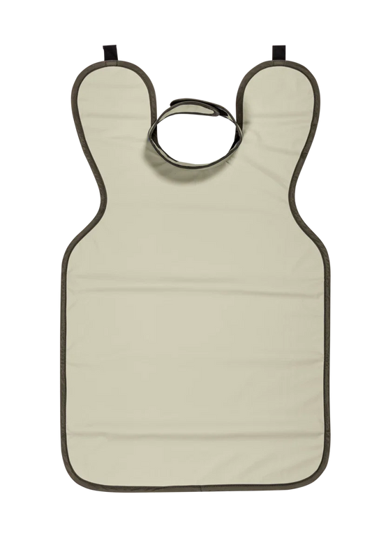 SOOTHE-GUARD ADULT APRON WITH COLLAR .35MM - SAND (DENTSPLY) #662105000