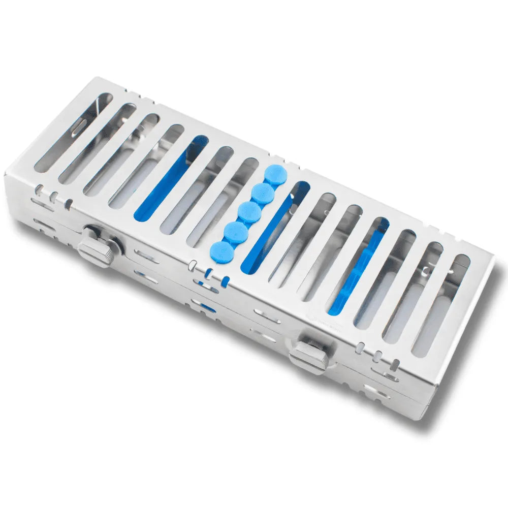 5-Instrument Small Dental Exam Cassette for Diagnostic Trays, 203 x 76 x 32 mm