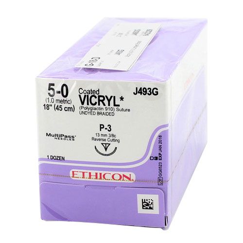 SUTURE Ethicon VICRYL 18" Bte de 12