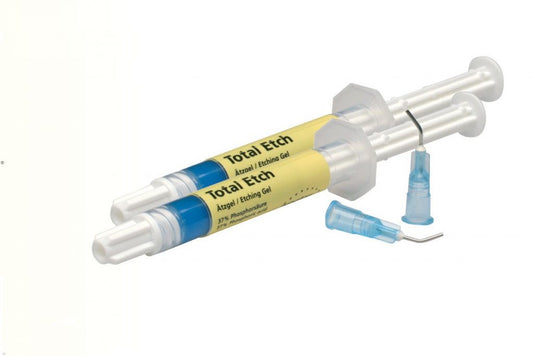 Gel bleu phosphorescent TOTAL ETCH 37 % 2 x 2 g Syr + 10 embouts (Viva)