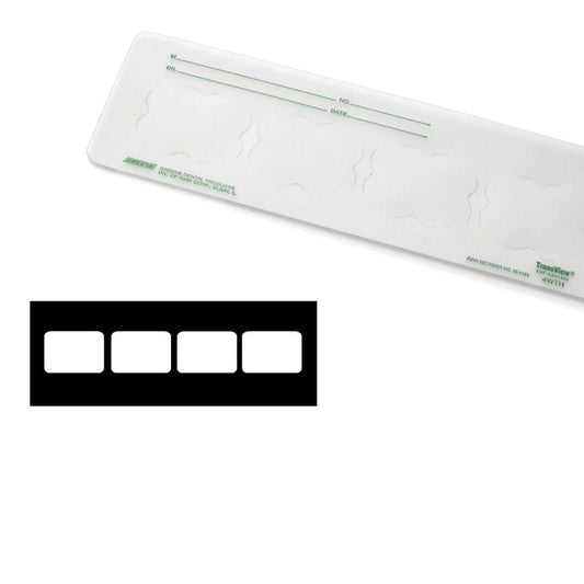 GREENE #250181 4WTH Plastique translucide 100/boîte (DENTSPLY)