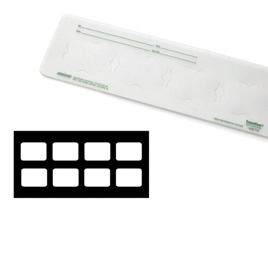 EZ-MOUNT TRANSVIEW #250825 8WTH Paquet/100 (DENTSPLY)