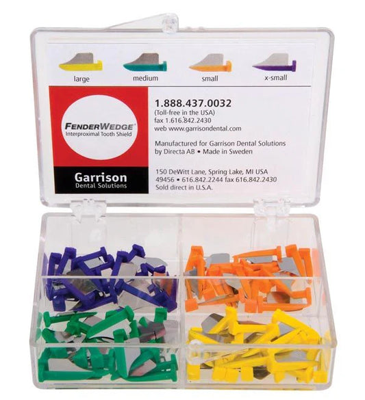 GARRISON (#TSGR/#TSYL) FenderWedge (medium Green/large Yellow) : 60 count