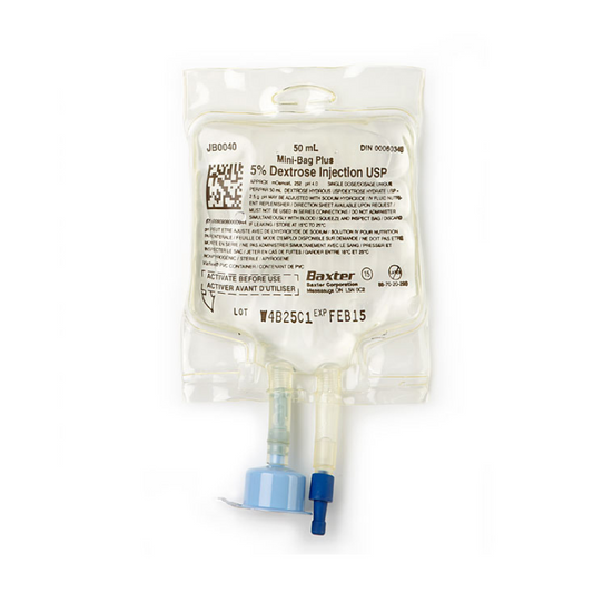 Ensembles de solutions Mini Bag® de solution aqueuse de dextrose à 5 %