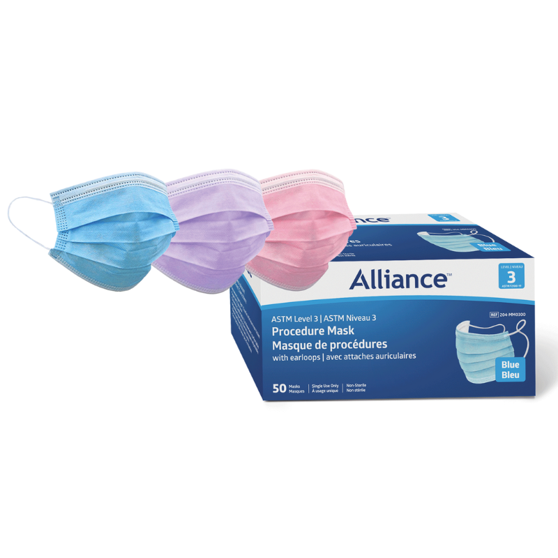 Alliance Level 3 Surgical Masks Made in Canada (CASE)