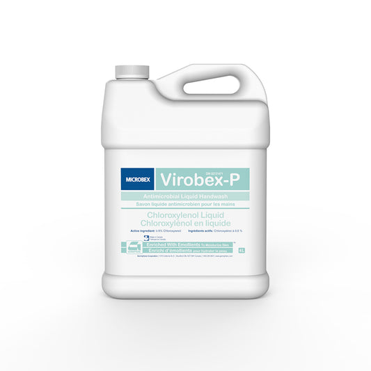 Microbex Virobex-P | Lavage liquide antimicrobien pour les mains
