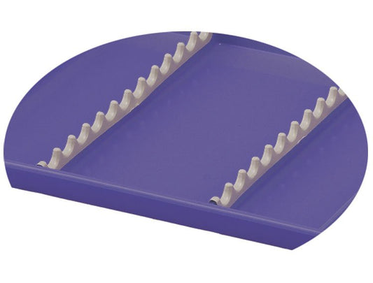 Paire de plateaux divisés B-Lok ZIRC INSTI-GRIP #20Z454I