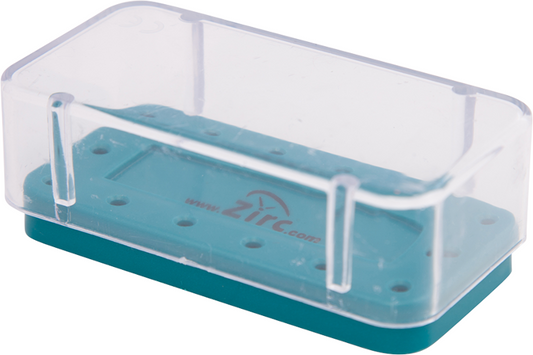 COUVERCLE DE BLOC DE FRAISE ZIRC 1" 14 trous #50Z404 (Transparent)