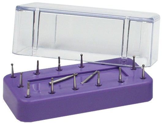 COUVERCLE DE BLOC DE FRAISE ZIRC LAB-BUR 2" 14 trous #50Z405 (Transparent)