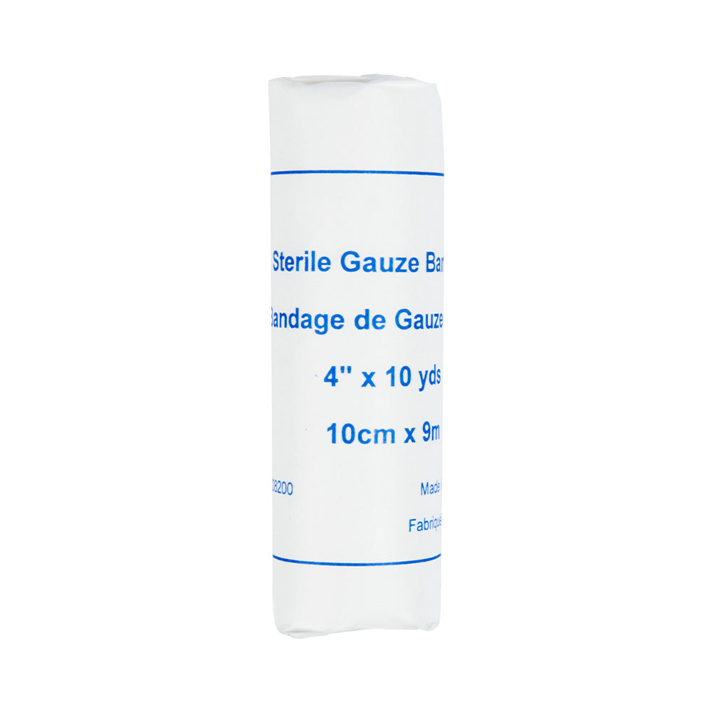 Bandage de gaze de guêpe - 4" x 10 mètres - paquet de 4