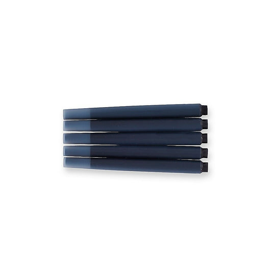 Cartouche de recharge Parker noire, paquet de 5