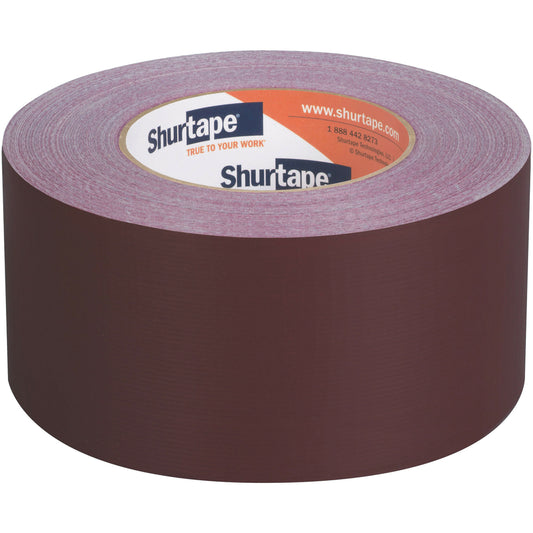 Shurtape PC 600 Contractor Grade - Coloured Cloth Duct Tape - 72 mm W x 55 m L - Burgundy