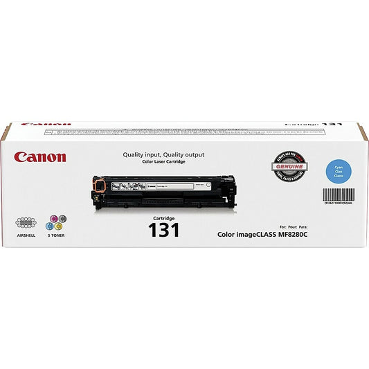 Cartouche de toner cyan Canon 131 (6271B001)