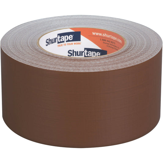 Shurtape PC 618 Performance Grade - Cloth Duct Tape - 72 mm W x 55 m L - Dark Beige