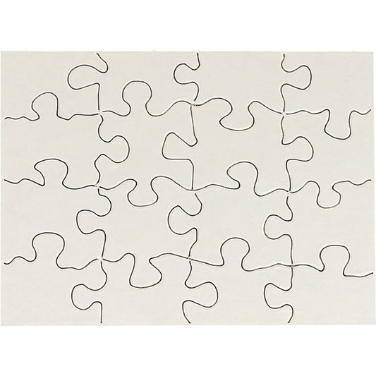 Hygloss Compoz-a-Puzzle 4 x 5-1/2 - 12 Pack