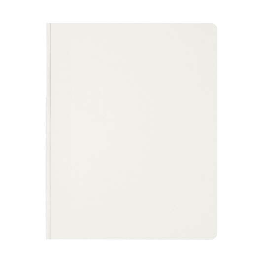 Couvertures de rapport Hilroy – 11 1/2" x 9 1/8" – Blanc – Paquet de 25