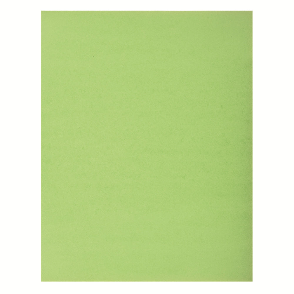 North American Paper 2 Ply Bristol - 22" x 28" - Emerald Green - 48 Sheets