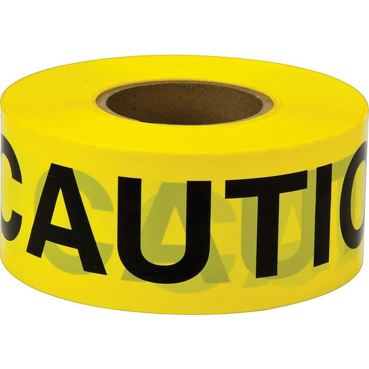 Ruban d'avertissement Scotch, 3 po x 300 pi, 3 mil, jaune