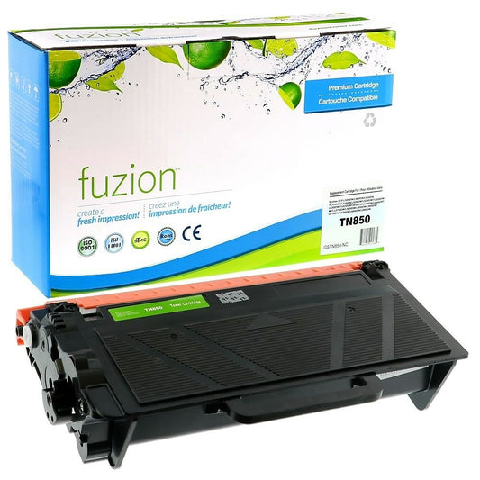 fuzion Brother TN850 Compatible Toner Cartridge - High Yield - Black