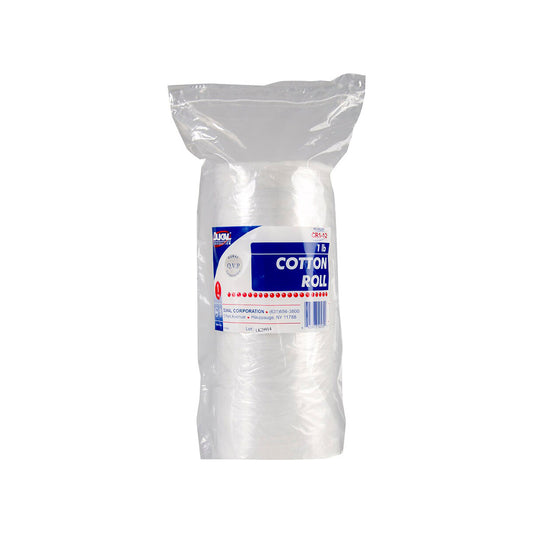 Cotton Roll, 16oz, 1/Bag