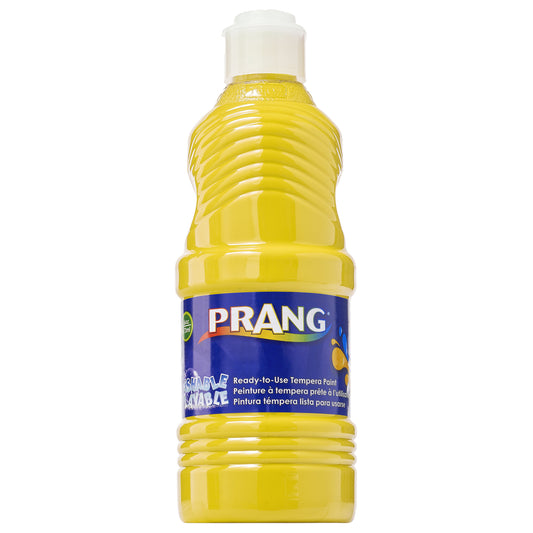 Peinture à la détrempe lavable Prang - 473 g - Jaune