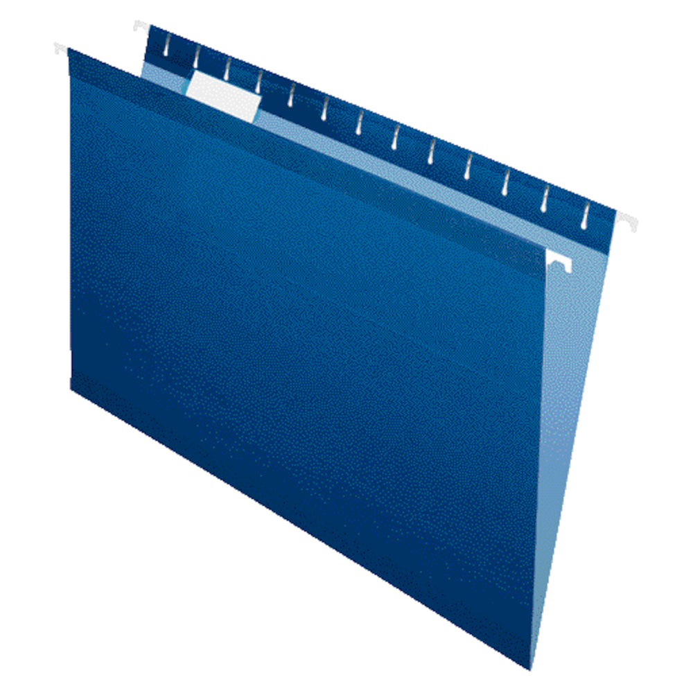 Chemises suspendues Pendaflex Premium couleur bleu marine, format légal, paquet de 25