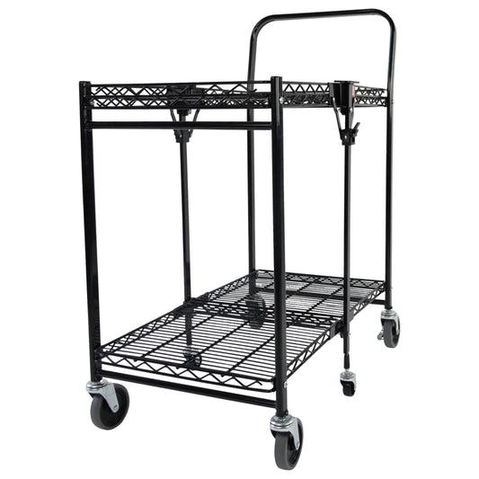 Bostitch Small Stowaway Folding Utility Cart - Black