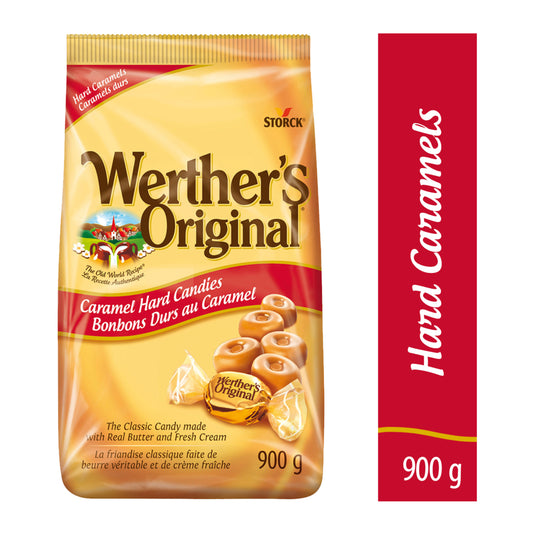 Bonbons durs au caramel Werther's Original - 900 g