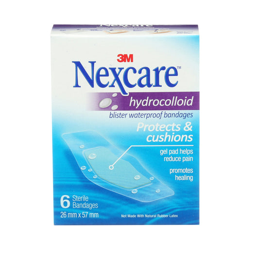 Nexcare Blister Waterproof Bandages - Clear - 6 Pack