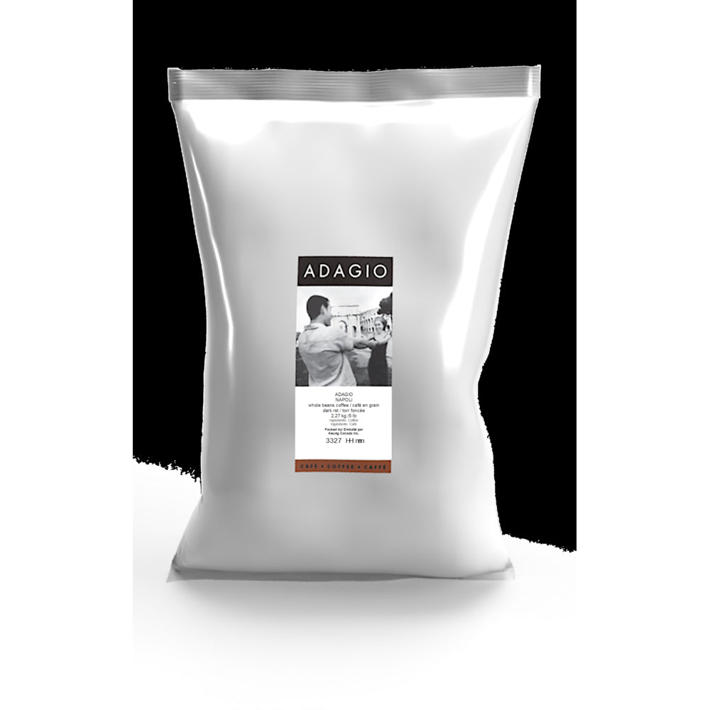 Adagio Napoli Dark Roast Coffee Beans - 5lb