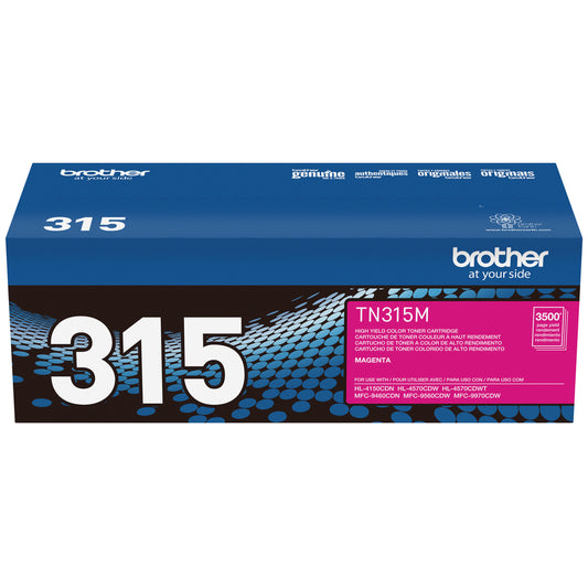 Cartouche de toner magenta Brother TN315, haut rendement (TN315M)
