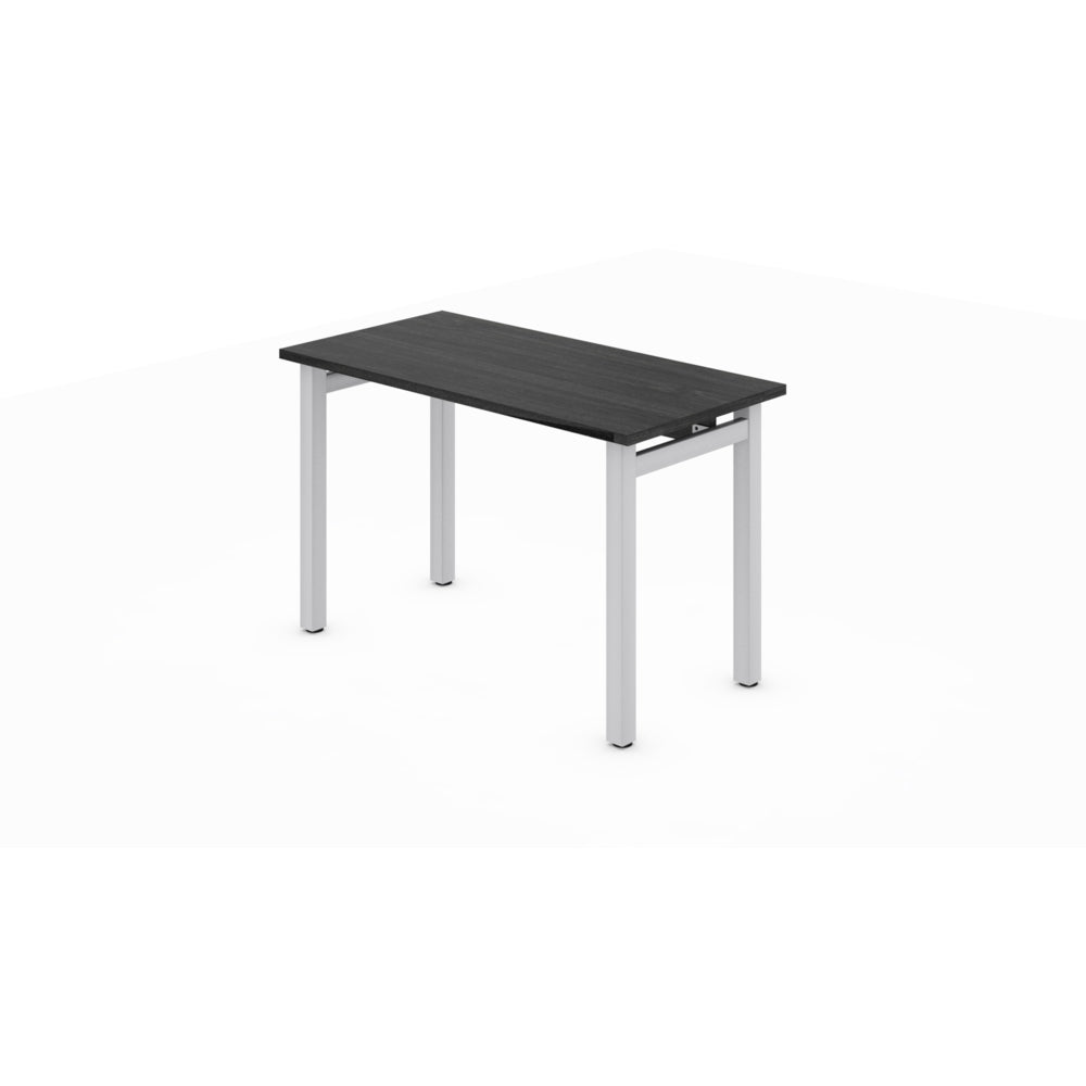 Offices to Go Newland Table Desk - 48" x 24" - Dark Grey