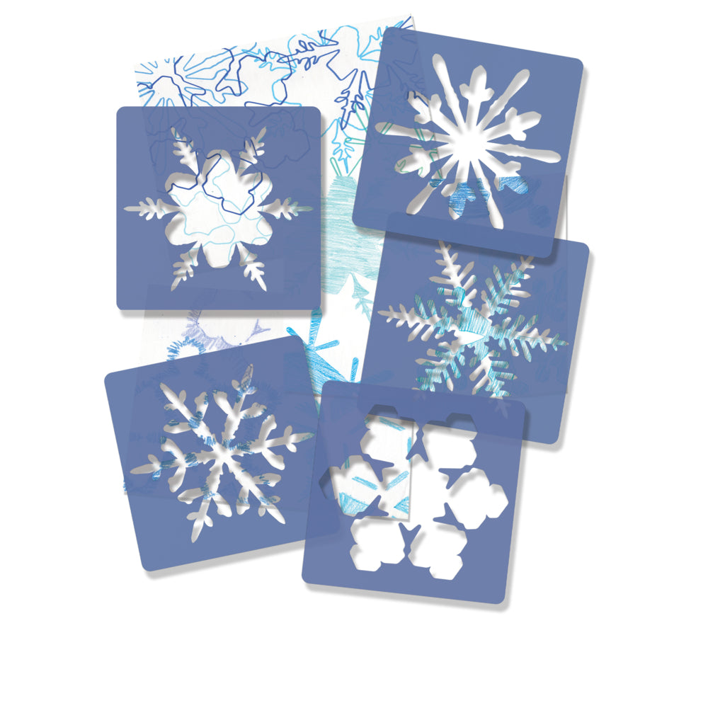 Roylco Super Snowflake Stencils