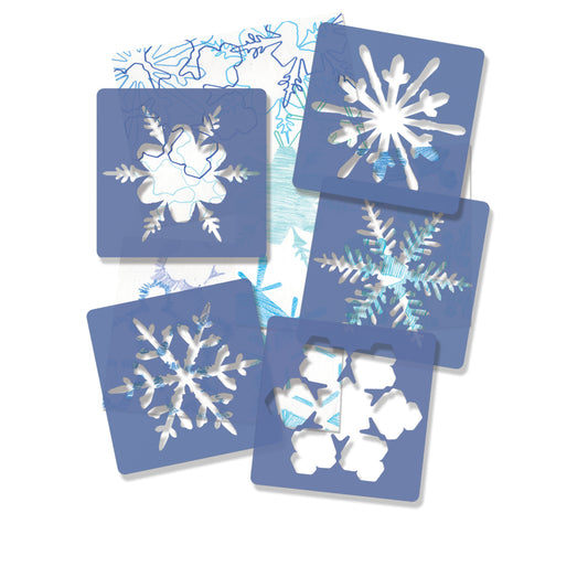 Roylco Super Snowflake Stencils