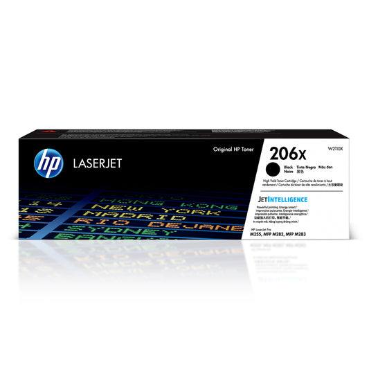 HP 206X High Yield Black Original LaserJet Toner Cartridge