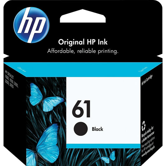 HP 61 Black Original Ink Cartridge (CH561WN)