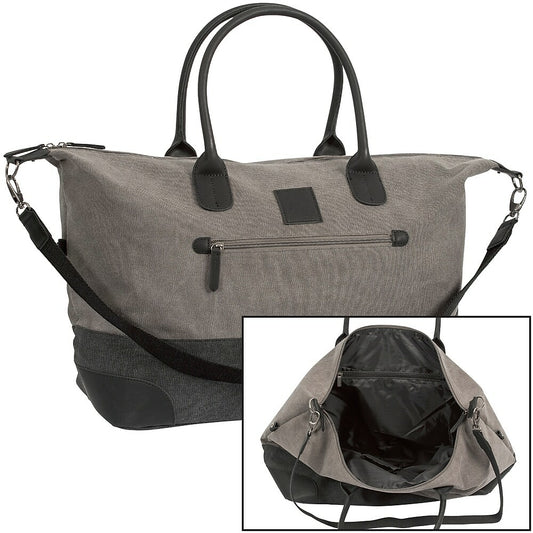 Merangue Colourblock Tote, Grey/Black