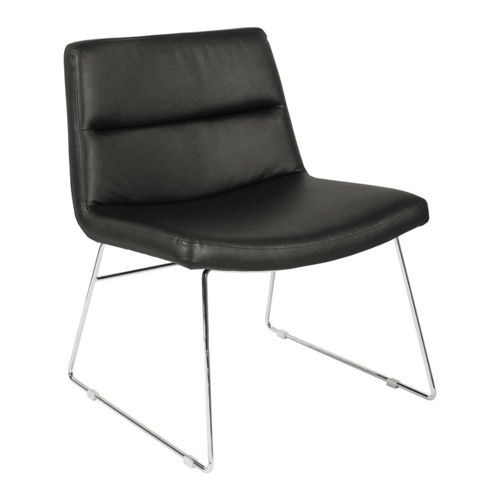 Chaise noire Worksmart