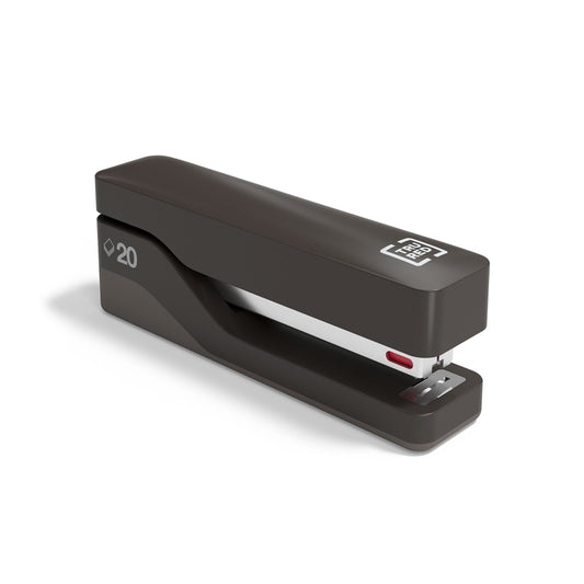 Agrafeuse de bureau demi-bande TRU RED - Capacité 20 feuilles - Noir