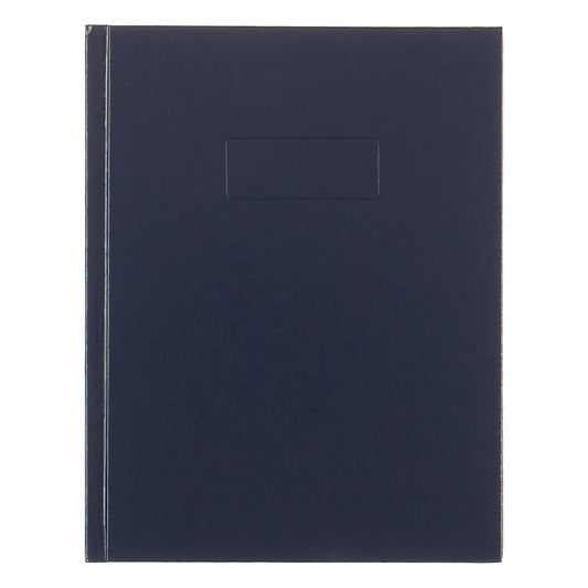 Carnet de notes ligné Blueline avec onglets adhésifs - 9 1/4" x 7 1/4" - Bleu