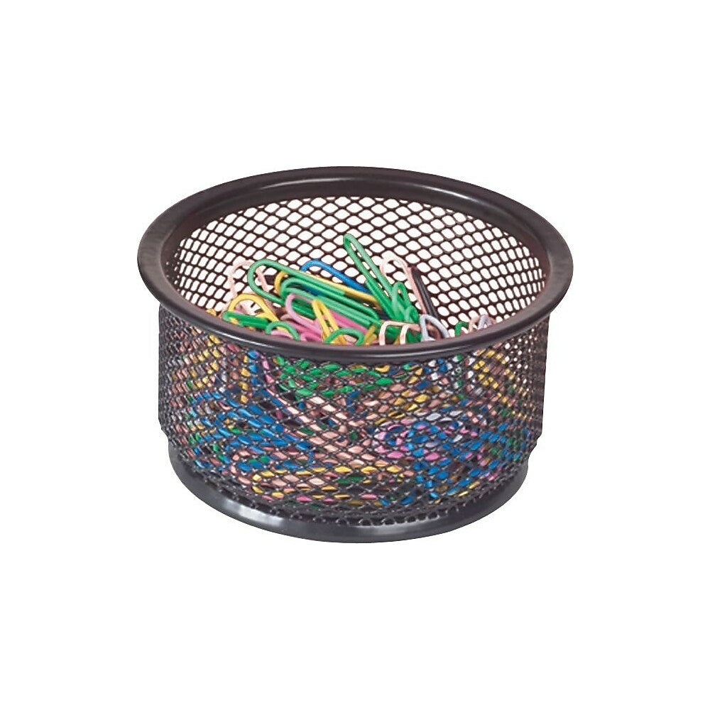 Staples Metal Mesh Small Doodad Cup - 2" x 3-1/2" Diameter
