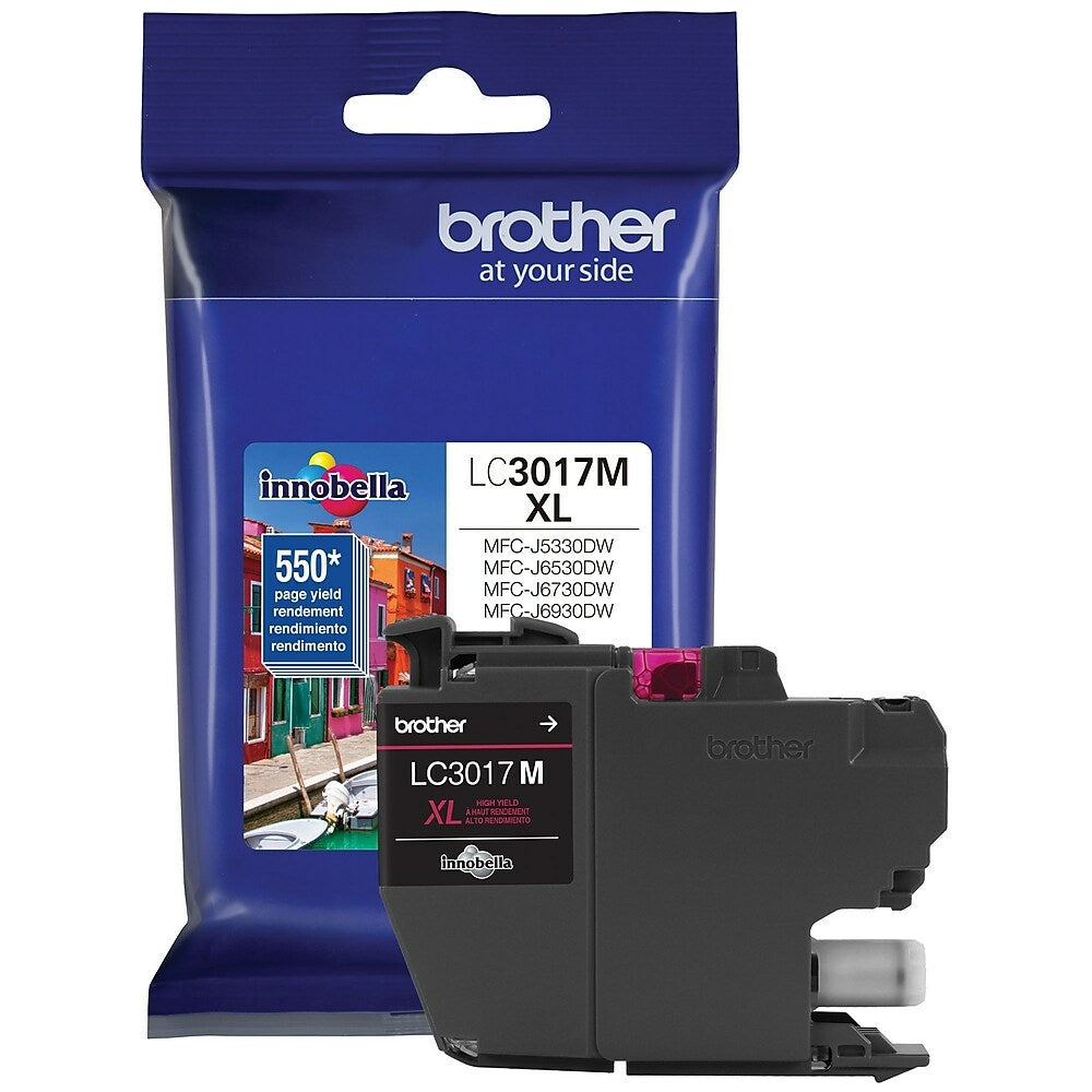 Cartouche d'encre magenta haute capacité Brother LC3017