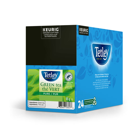 Tetley Tea Keurig K-Cups - Green Tea - 24 Pack