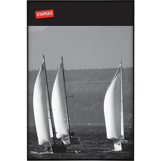 Staples Aluminum Poster Frame, 24" x 36"