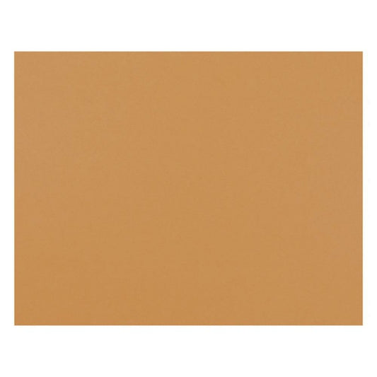 Carton de chemin de fer Pacon 4 plis, orange, 55,9 cm x 71,1 cm, 25 feuilles/paquet
