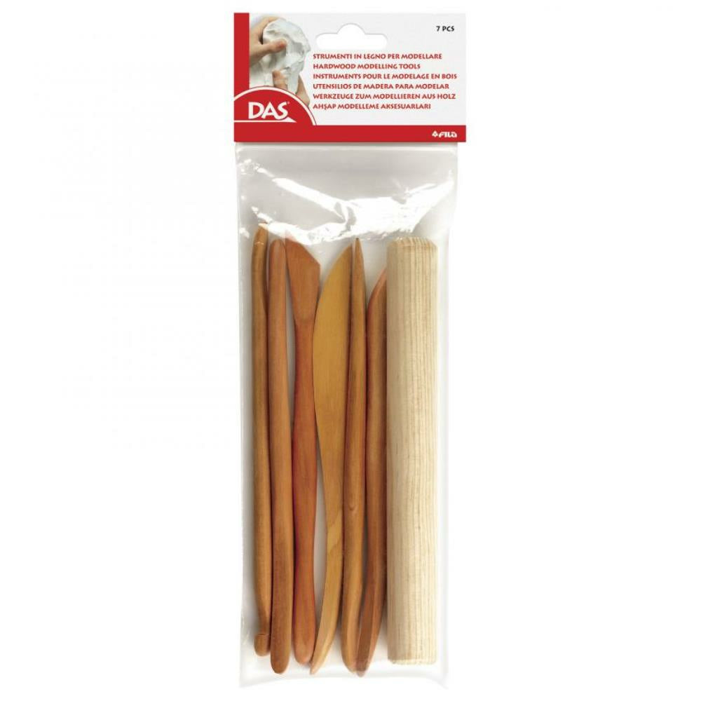 DAS modelling wooden cutter tools, 7/Set