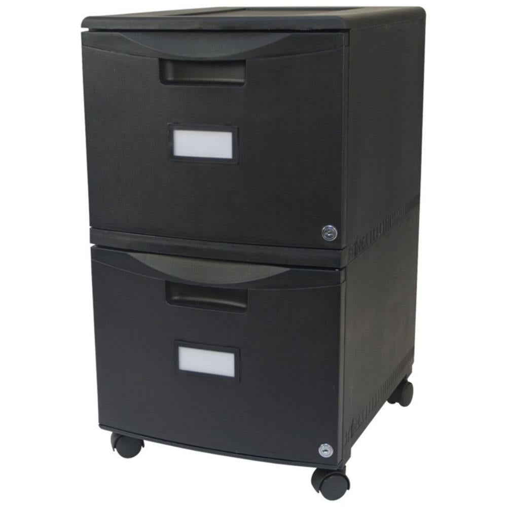 Classeur double verrouillable Storex, noir (61309B01C)