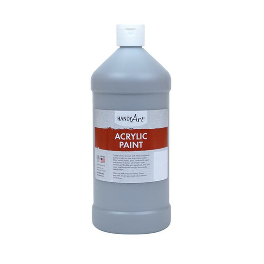 Peinture acrylique Handy Art, gris, 946 ml.